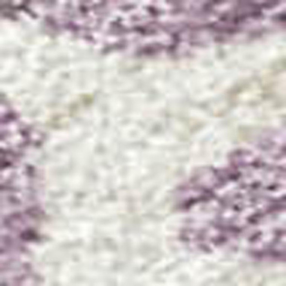 3' X 5' Lavender Ivory And Beige Striped Washable Indoor Outdoor Area Rug
