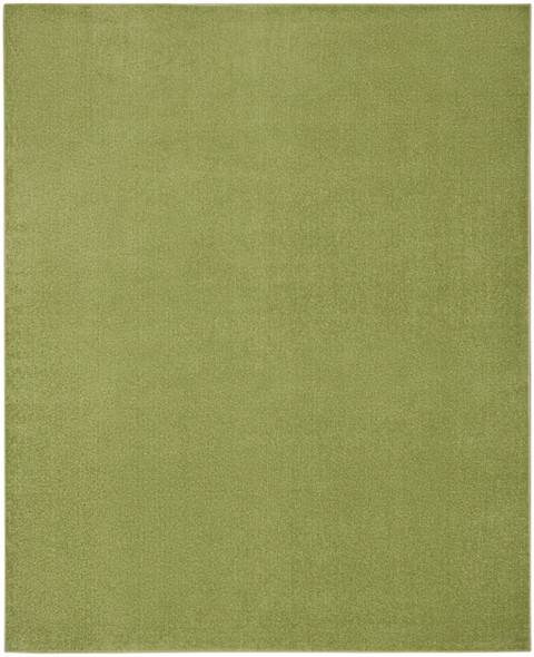 10' X 14' Green Indoor Outdoor Area Rug