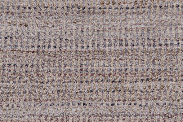 5' X 8' Blue Purple And Tan Ombre Hand Woven Area Rug