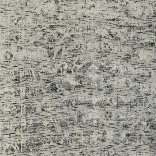 5' X 8' Ivory And Gray Abstract Hand Woven Area Rug