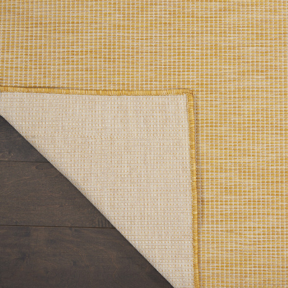 4' X 6' Yellow Indoor Outdoor Area Rug