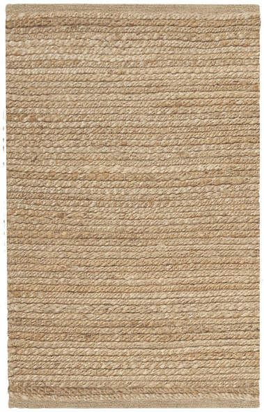 3' X 5' Natural Jute Flatweave Handmade Area Rug