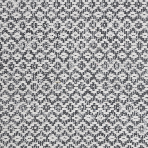 Set of Two Gray Chevron Cotton Throw Pillow