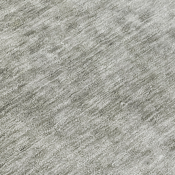 8' X 10' Gray Abstract Washable Indoor Outdoor Area Rug
