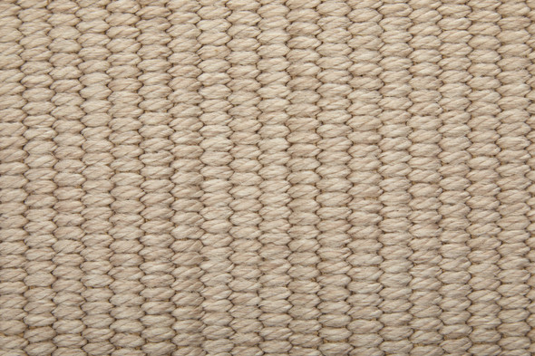 9' X 12' Ivory and Tan Hand Woven Area Rug