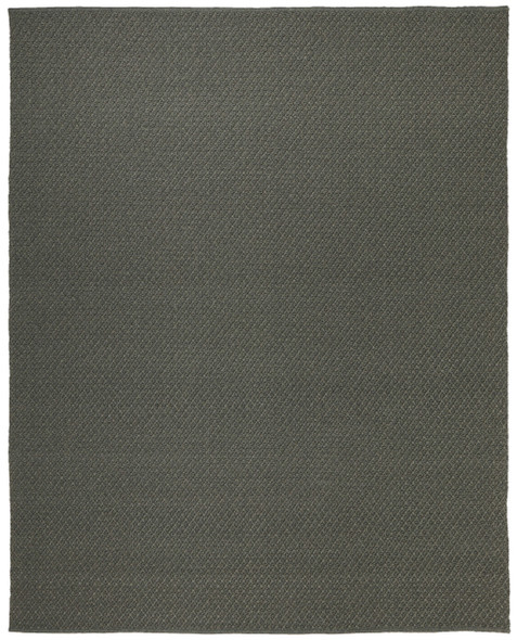8' X 10' Green Hand Woven Area Rug