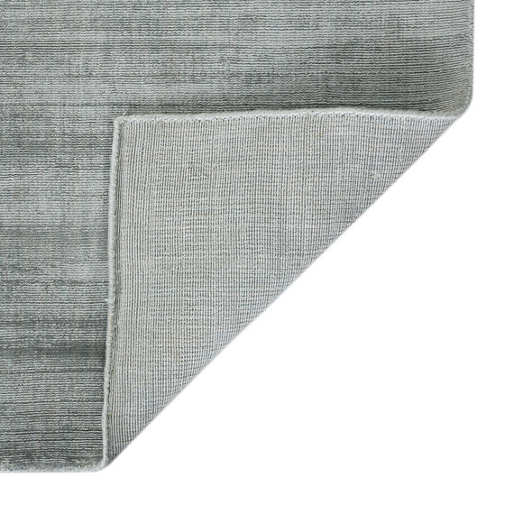 4' X 6' Silver And Gray Abstract Hand Woven Area Rug