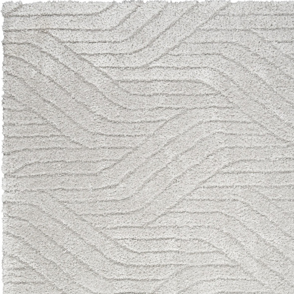 5' X 7' Gray Abstract Area Rug