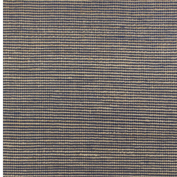 5' X 7' Blue Wool Abstract Hand Woven Area Rug