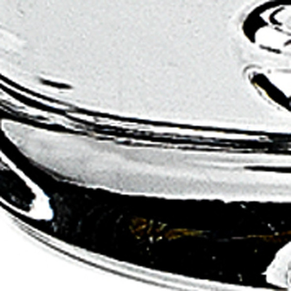 Set of Four Clear Mouth Blown Crystal Highball Glasses