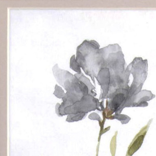 Set Of Two Botanical Beauty White Framed Print Wall Art