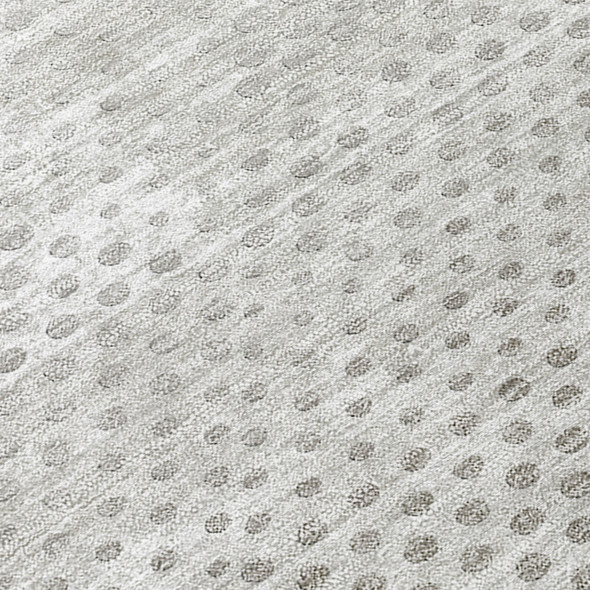 10' X 14' Gray Geometric Washable Non Skid Indoor Outdoor Area Rug