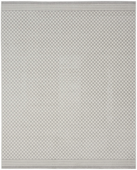 8' X 10' Gray Geometric Area Rug