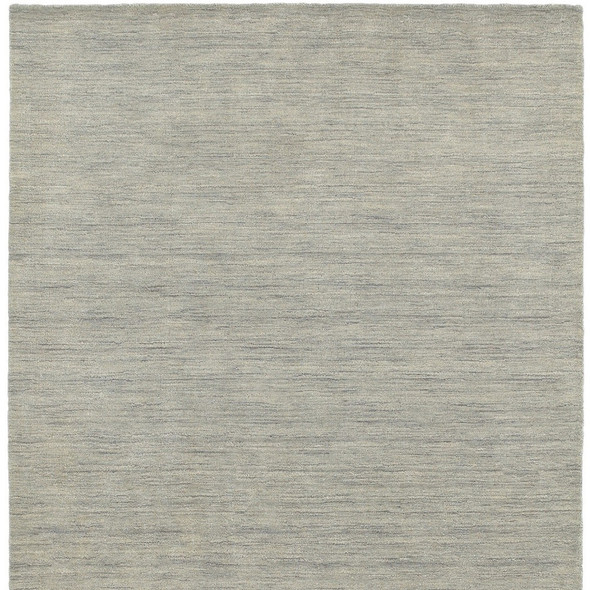 5' X 8' Gray Wool Hand Tufted Area Rug