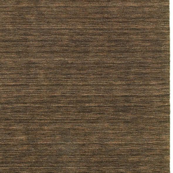 5' X 8' Brown Wool Hand Tufted Area Rug