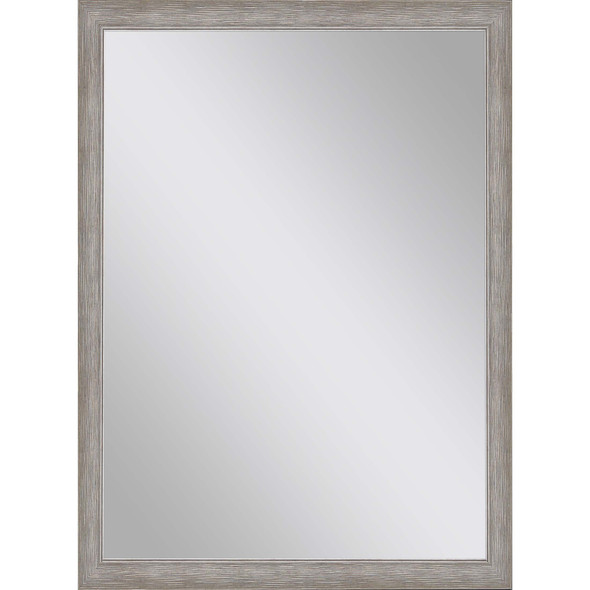 40" Silver Accent Mirror