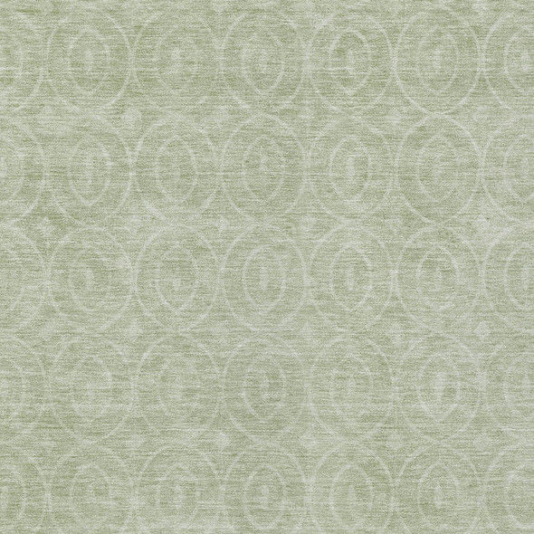 9' X 12' Mint Green Geometric Washable Indoor Outdoor Area Rug