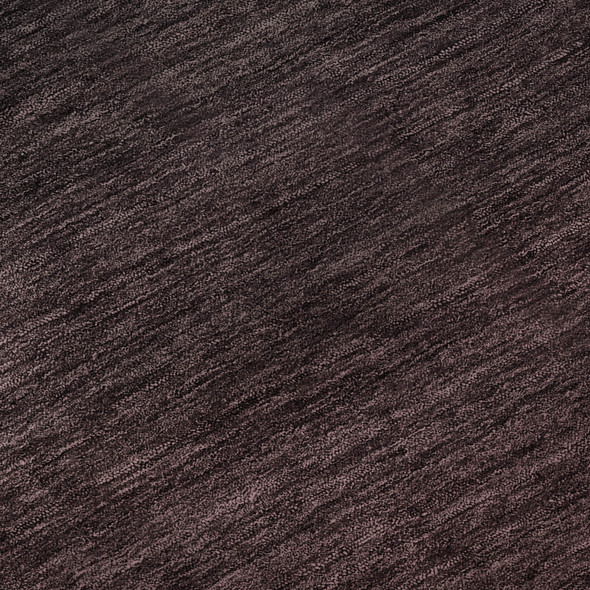 3' X 5' Merlot And Charcoal Ombre Washable Area Rug With UV Protection