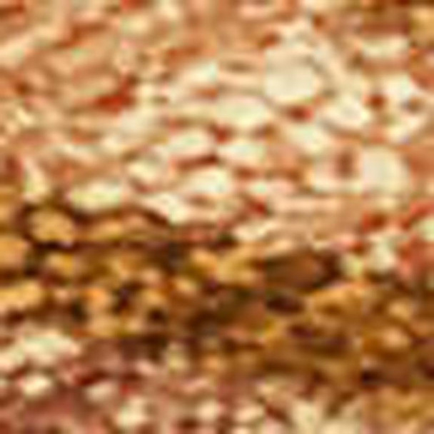 8' X 10' Rust Beige And Orange Seashell Washable Indoor Outdoor Area Rug