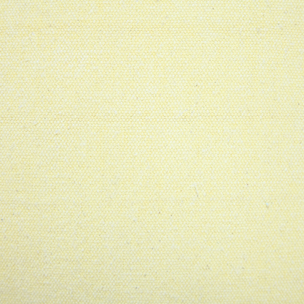 Set of Two 20" Yellow Cotton Throw Pillows