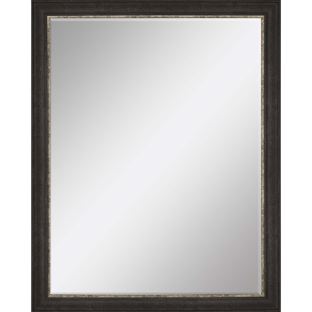 45" Dark Brown Accent Mirror