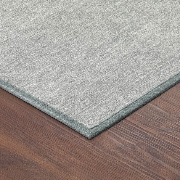 9' X 12' Blue Gold And Ivory Abstract Washable Indoor Outdoor Area Rug
