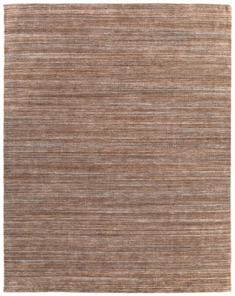 10' X 14' Brown Black And Gray Handmade Indoor Outdoor Area Rug