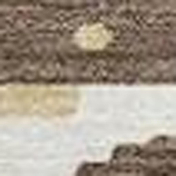 8' Coffee And Brown Round Abstract Washable Indoor Outdoor Area Rug