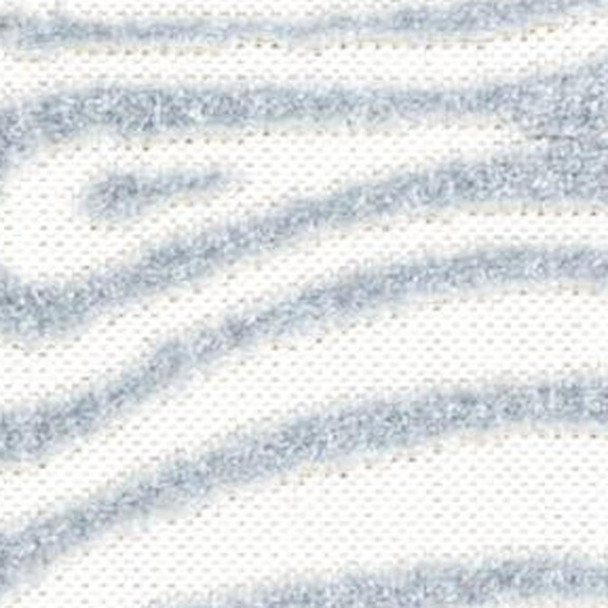 10' X 13' Light Blue And Ivory Abstract Indoor Outdoor Area Rug