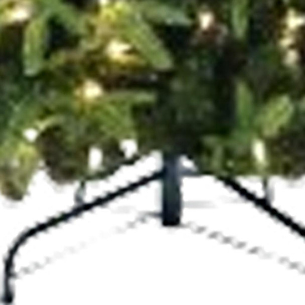 6.5' Pre Lit Full Pine Christmas Tree With Decorations