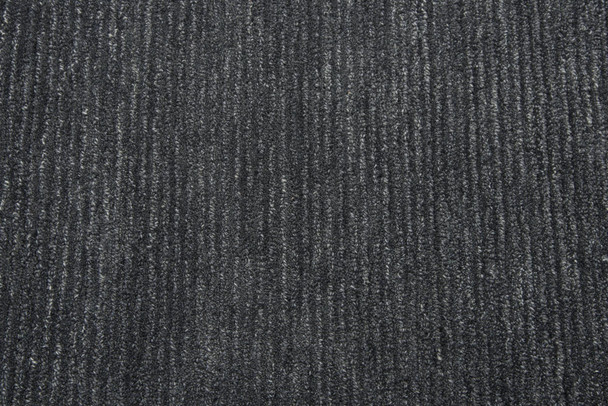 8' X 10' Gray And Dark Gray Wool Hand Tufted Area Rug