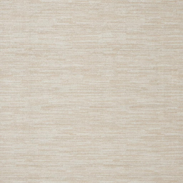 9' Beige And Ivory Square Indoor Outdoor Area Rug