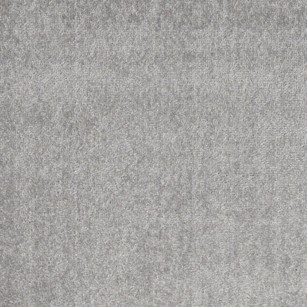 8' Gray Indoor Outdoor Runner Rug