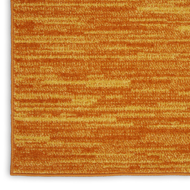 6' Orange Indoor Outdoor Runner Rug