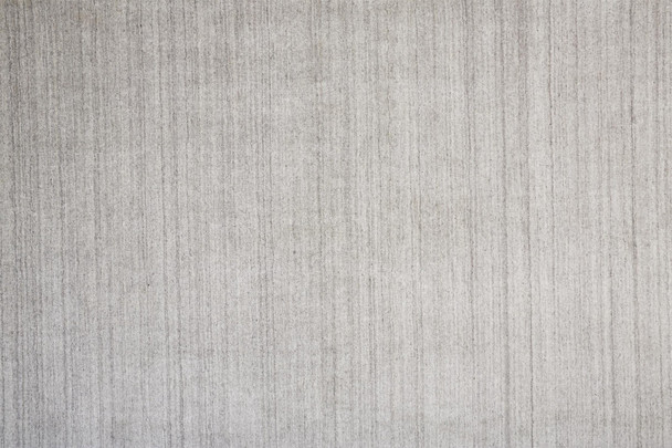 2' X 3' Gray Silver And Black Wool Hand Knotted Stain Resistant Area Rug