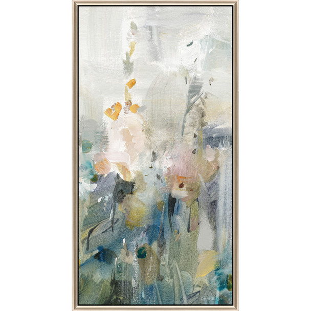 Rustic Garden II Silver Floater Frame Print Wall Art