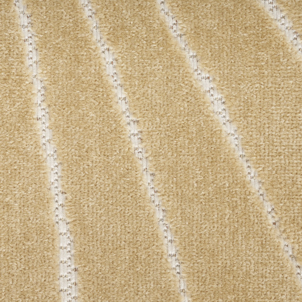 4' X 6' Ivory Orange And Blue Indoor Outdoor Area Rug