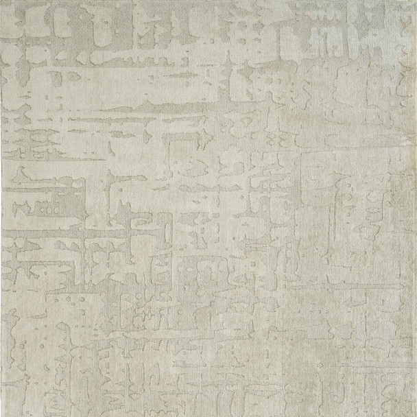 5' X 7' Gray And Beige Abstract ,Washable, Area Rug
