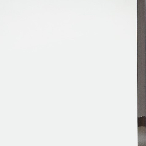41" Ebony Wood Framed Mounted Dresser Mirror