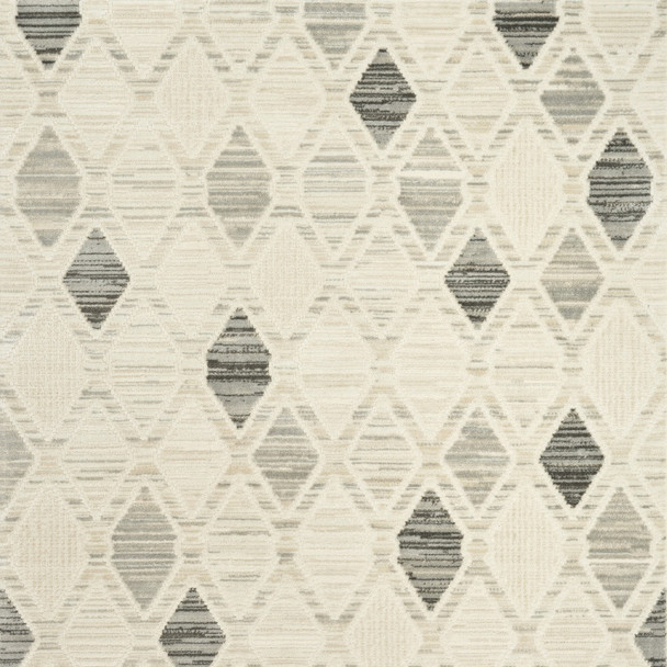 5' X 7' Beige Geometric Area Rug