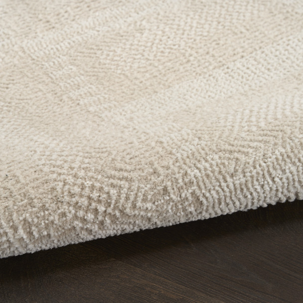 8' X 10' Tan Geometric Area Rug