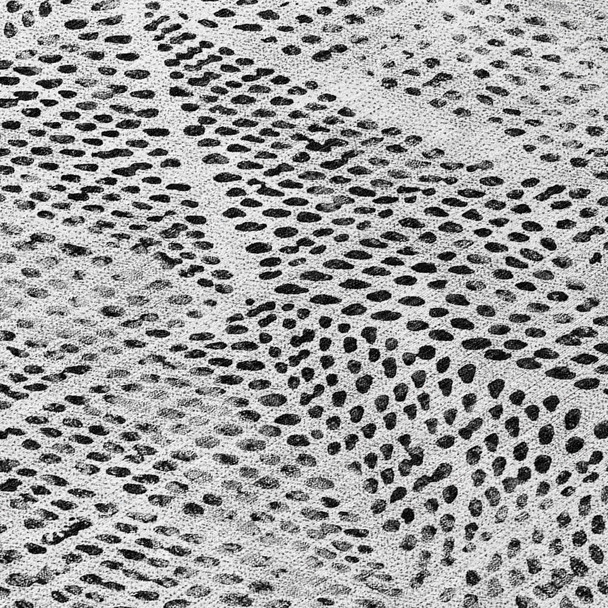3' X 5' Pewter Charcoal And Ivory Geometric Washable Indoor Outdoor Area Rug