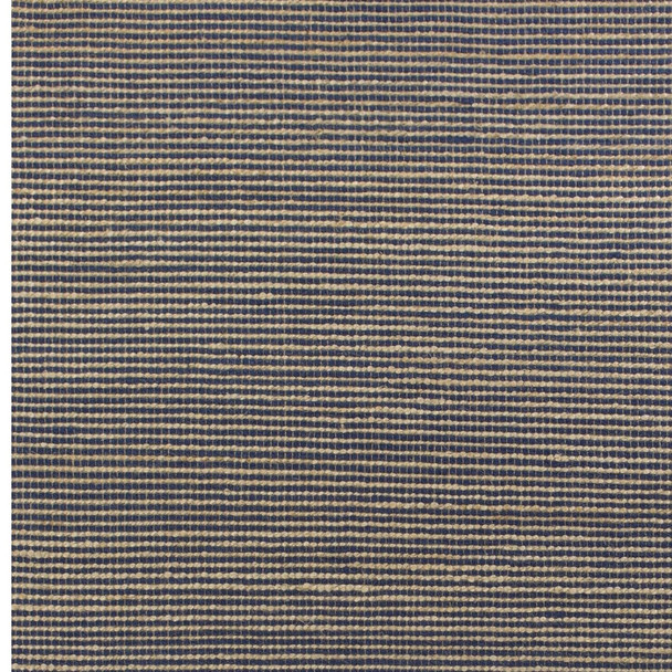 5' X 7' Blue Wool Abstract Hand Woven Area Rug