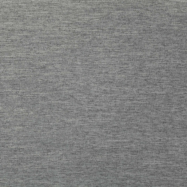 38" Gray and Brown Linen Arm Chair