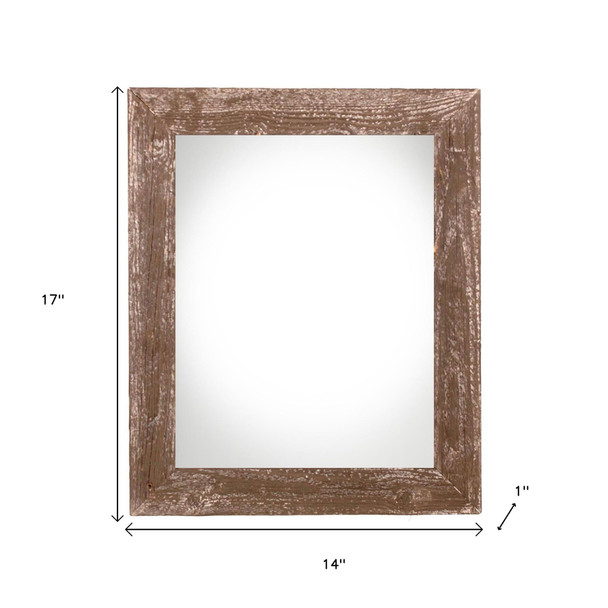 11" x 14" Espresso Solid Wood Hanging Picture Frame