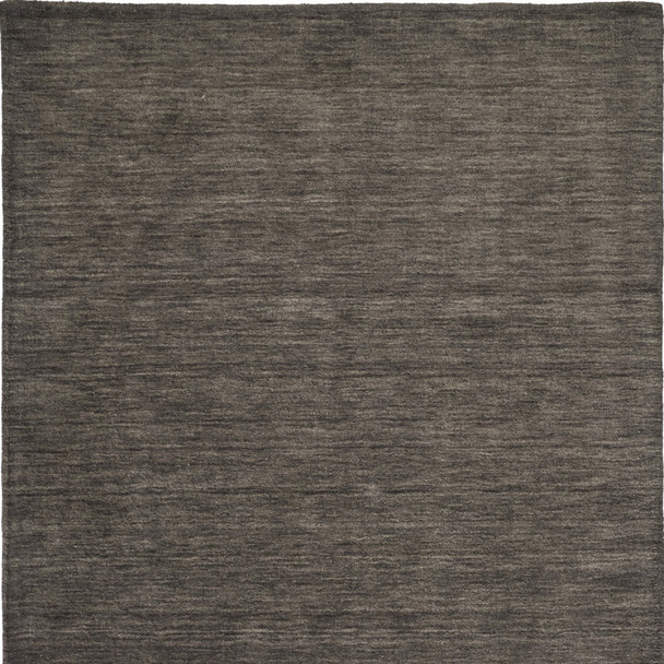 5' X 8' Brown Wool Hand Woven Area Rug