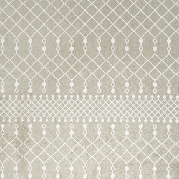 9' X 12' Green Geometric Area Rug
