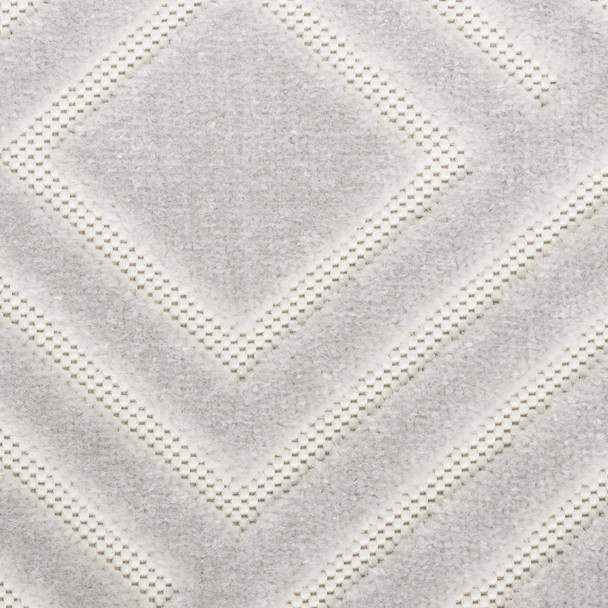 9' X 12' Gray Geometric Area Rug