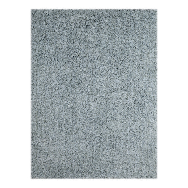 8' X 11' Sky Blue Shag Area Rug