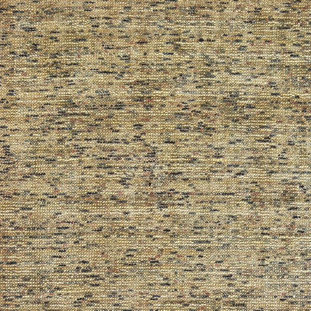 6' X 9' Gold And Green Hand Tufted Area Rug